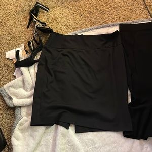 Black skirt